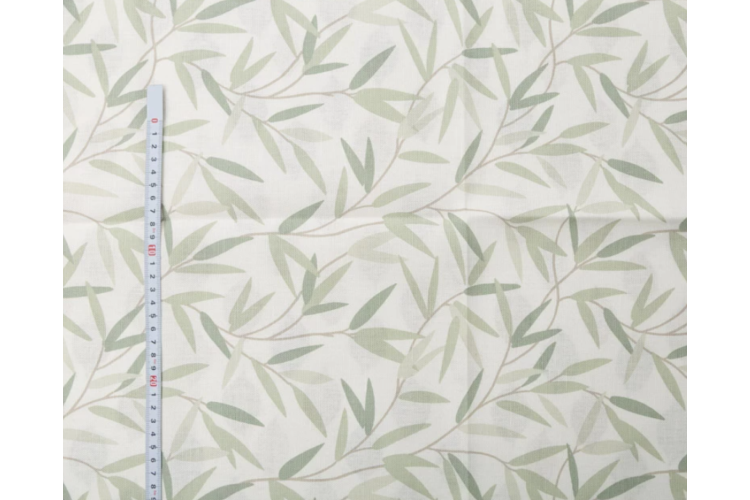 Laura Ashley Willow Leaf 51% Cotton,49% Linen 140cm