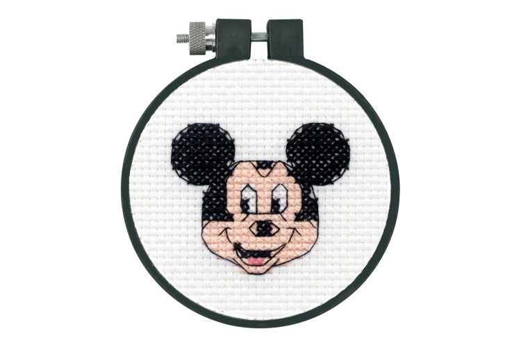 Learn-a-Craft Counted Cross Stitch Kit Mickey Mouse
