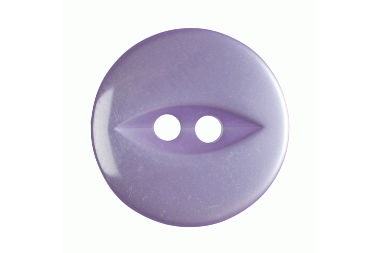 Lilac Resin, 16mm Fish Eye 2 Hole Button