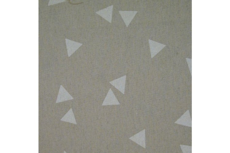 Linen Look Canvas Geometric 65% Cotton 35% Polyester 140cm Wide
