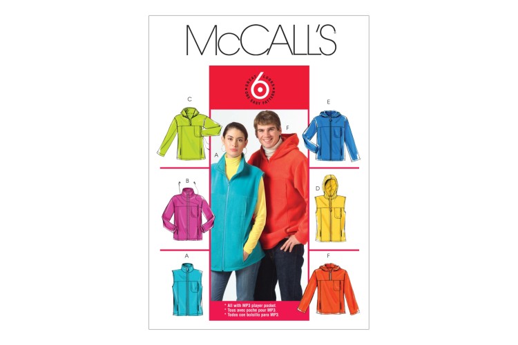 M5252 Misses'/Men's Unlined Vest and Jackets