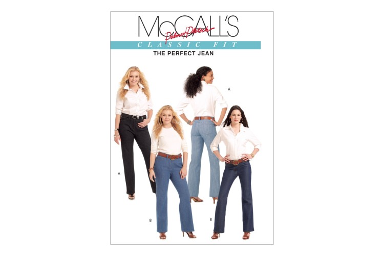 M5894 Misses'/Women's Jeans 