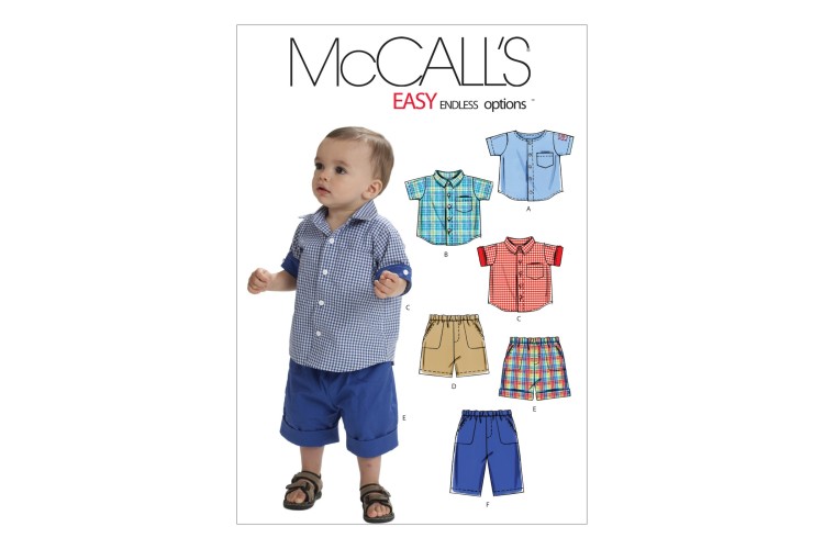 M6016 Infants' Shirts, Shorts And Pants