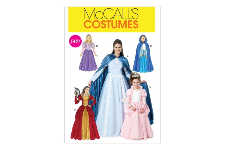 M6420 Misses'/Children's/Girls' Costumes