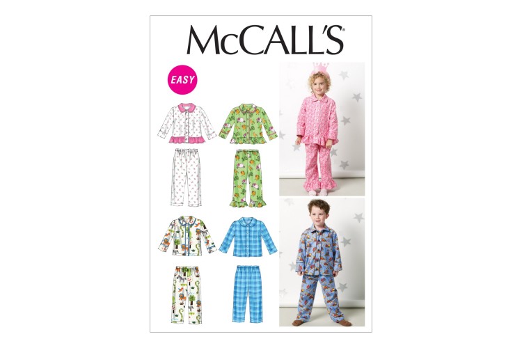 M6458 Toddlers'/Children's Tops and Pants