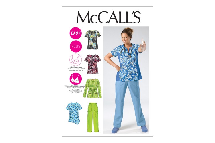 M6473 Misses'/Women's Tops and Pants