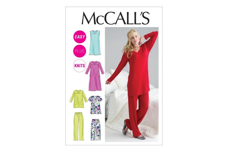 M6474 Misses'/Women's Top, Tunic, Gowns and Pants