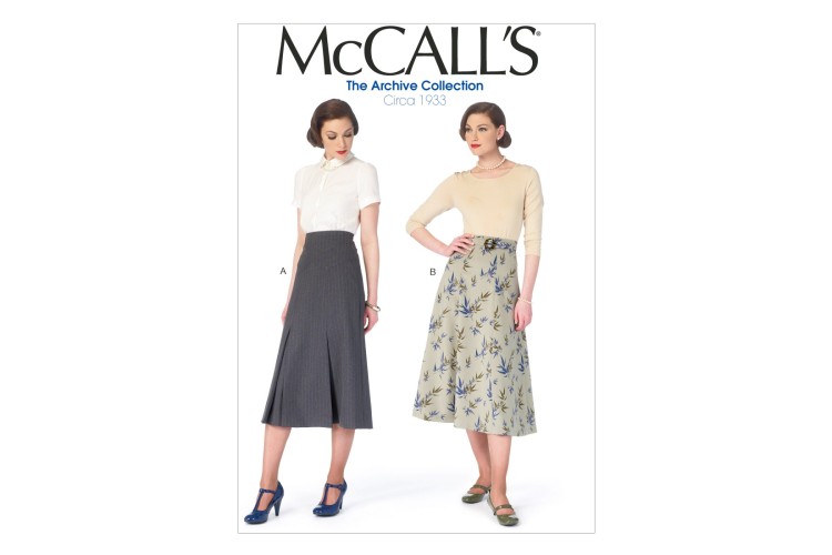 M6993 Misses' Skirts and Belt - Archive Collection