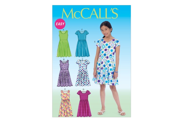 M7079 Girls'/Girls' Plus Dresses