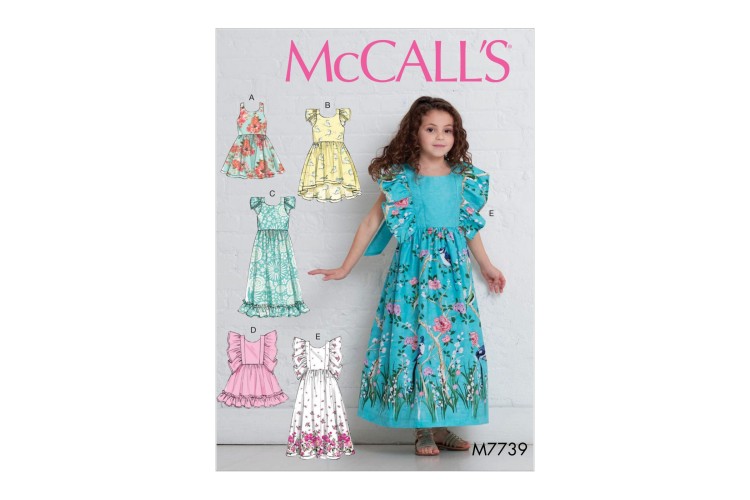 M7739 Children's/Girls' Dresses