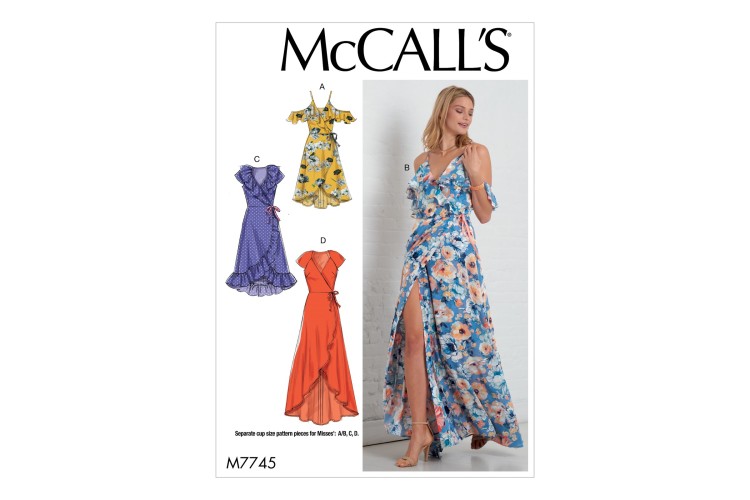 M7745 Misses' Dresses