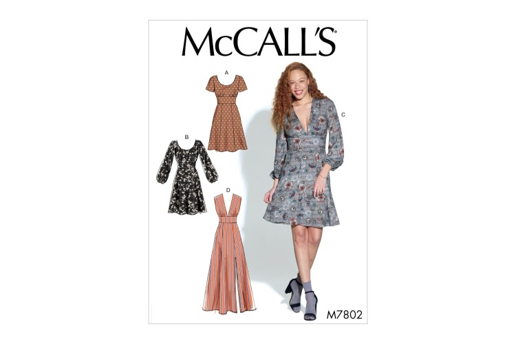 M7802 Misses' Dresses