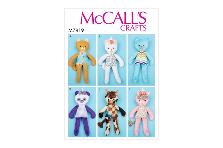 M7819 Soft Toy Animals