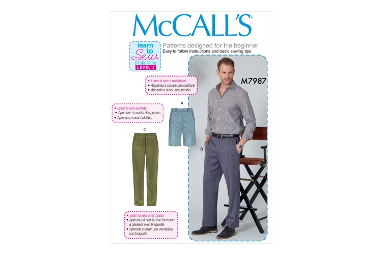 M7987 Men's Trousers and Shorts