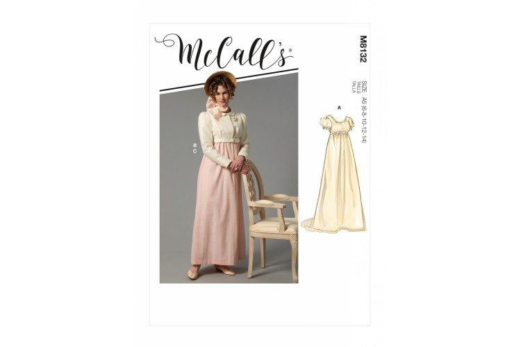 M8132 Misses' 18th Century Dresses and Jacket
