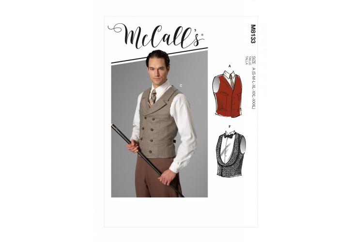 M8133 Men's Formal Waistcoats