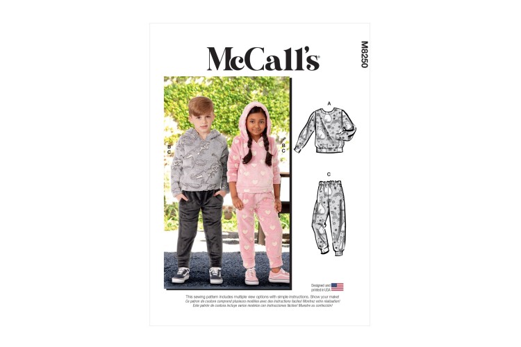 M8250 Children's Tops and Pants