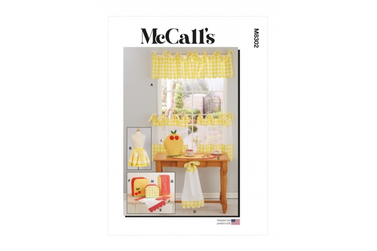 M8302 Kitchen Décor and Apron