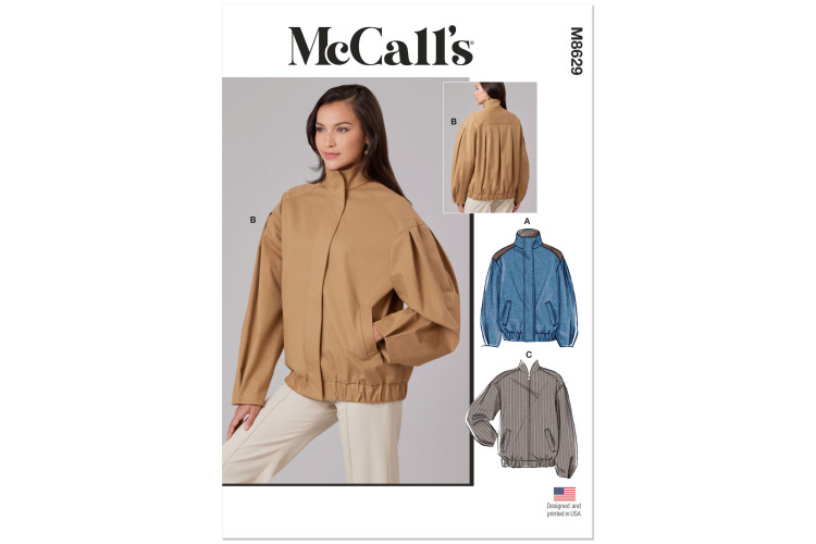 M8629 McCall's Sewing Pattern - Misses Jacket
