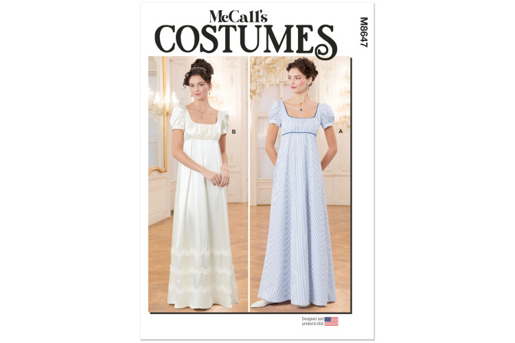 M8647 McCall's Sewing Pattern - Misses Costume