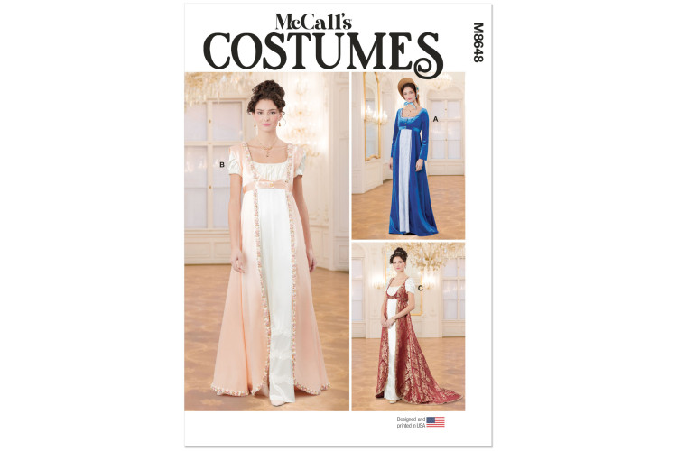 M8648 McCall's Sewing Pattern - Misses Costume