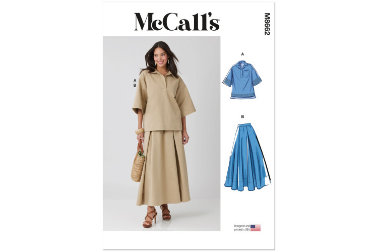 M8662 McCall's Sewing Pattern - Misses Casual Wear