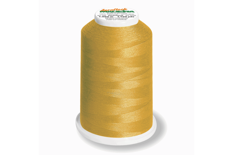 Madeira Aeroflock Overlocker Thread 1000m Gold 8700