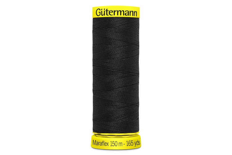 Maraflex Thread Gutermann, 150m Colour 000 BLK