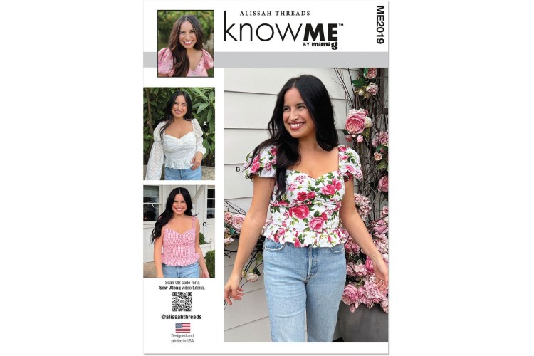 McCall's Know Me ME2019 Misses' Tops by Alissah Threads