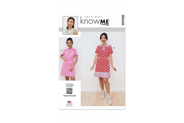 McCall's Know Me ME2029 Misses' Dresses by Gwen Heng