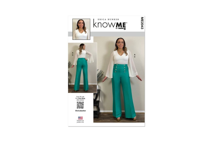 McCall's Know Me ME2043 Misses’ Bodysuits and Trousers by Erica Bunker