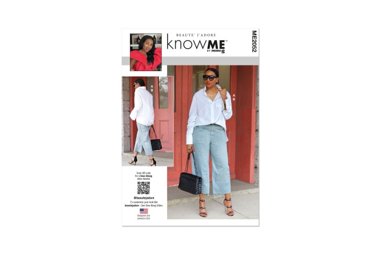 McCall's Know Me ME2052 Misses' Shirt and Pants by Beaute' J'adore