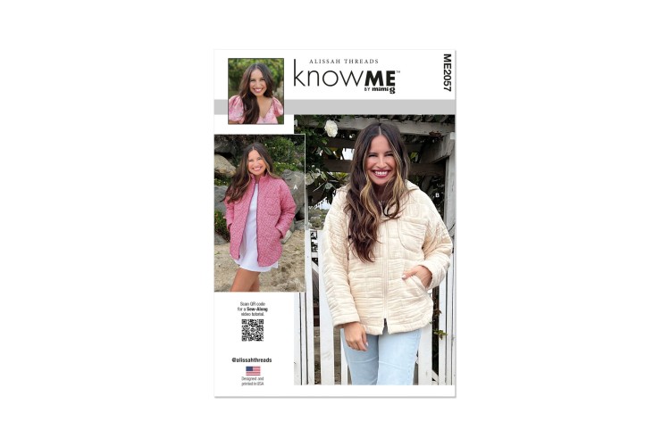 McCall's Know Me ME2057 Misses' Jacket with Optional Hood by Alissah Threads
