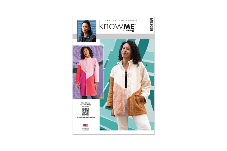 McCall's Know Me ME2058 Misses' Coat by Handmade Millennial