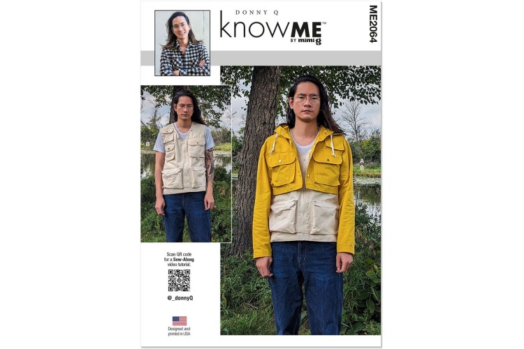 McCall's Know Me ME2064 Men's Jacket and Vest by Donny Q