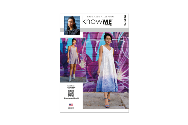 McCall's Know Me ME2076 Misses’ Front or Back Reversible Dress in Two Lengths by Handmade Millennial