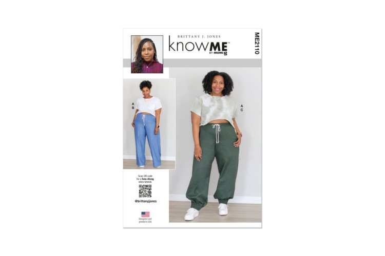 McCall's Know Me ME2110 Misses' and Women's Knit Top and Woven Pants by Brittany J. Jones