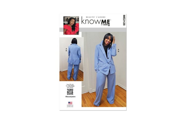 McCall's Know Me ME2128 Misses' Jacket and Pants by Beaute' J'adore