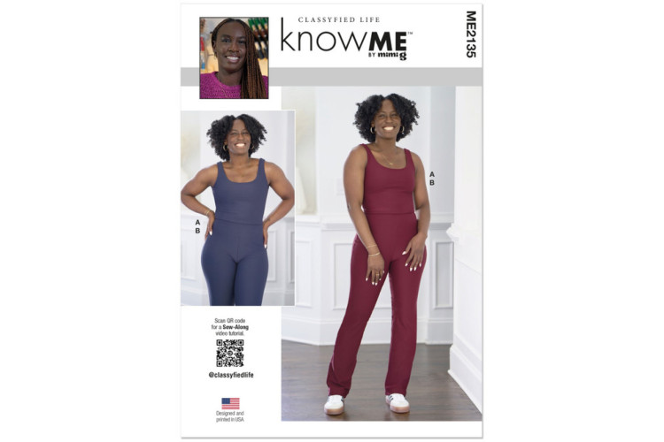 McCall's Know Me ME2135 Misses' Sports Top and Leggings by Classyfied Life