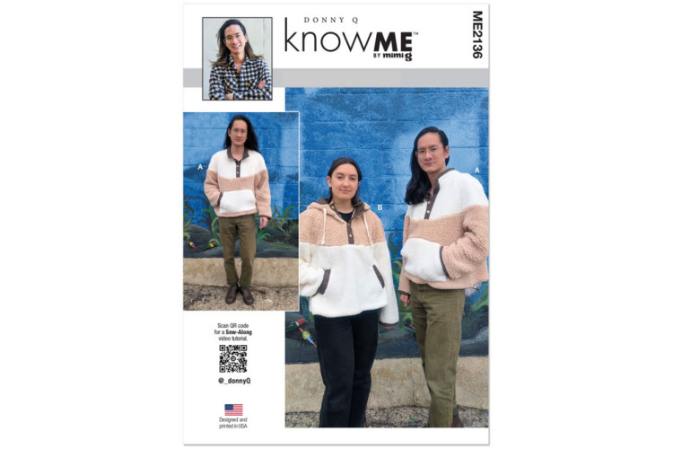 McCall's Know Me ME2136 Unisex Contrast Jackets by Donny Q