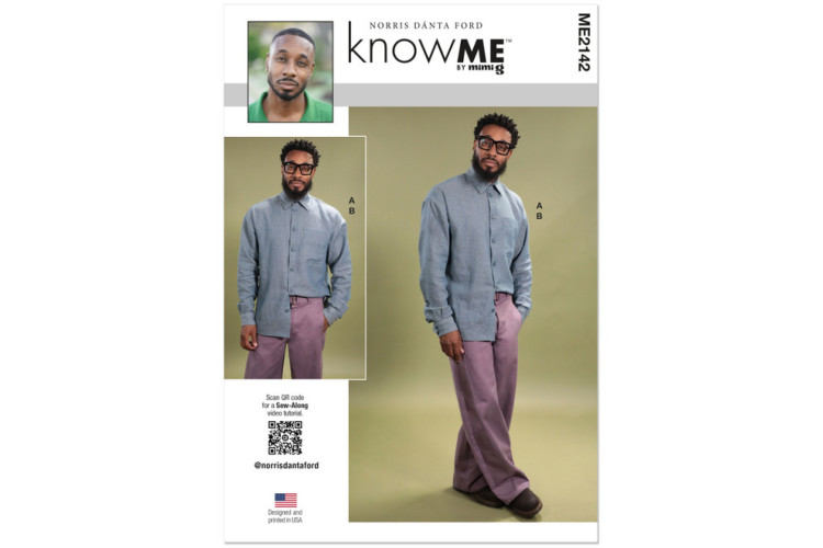 McCall's Know Me ME2142 Men's Shirt and Jeans with Belt by Norris Dánta Ford