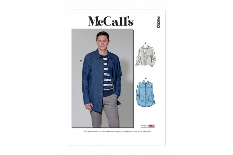 McCall's M8352 Men's Jacket