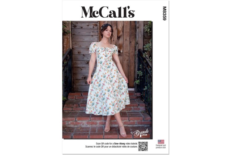 McCall's M8359 Misses' Top and Dress by Brandi Joan