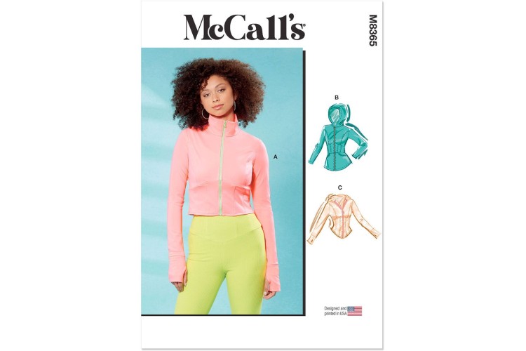 McCall's M8365 Misses' Knit Corset Style Jacket