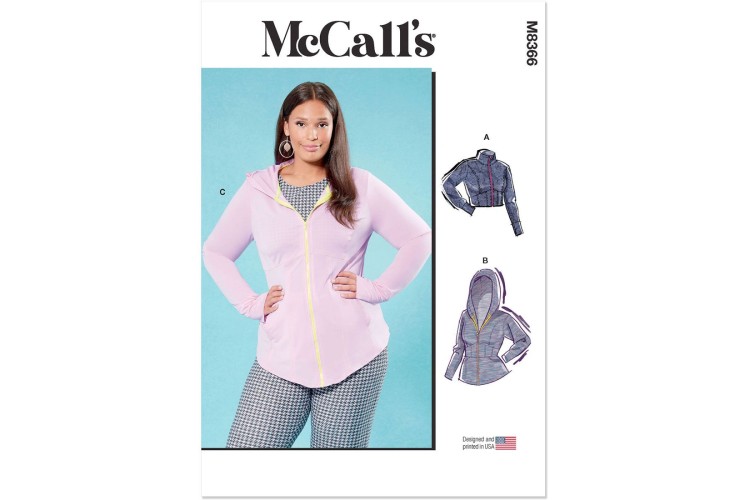 McCall's M8366 Women's Knit Corset Style Jacket
