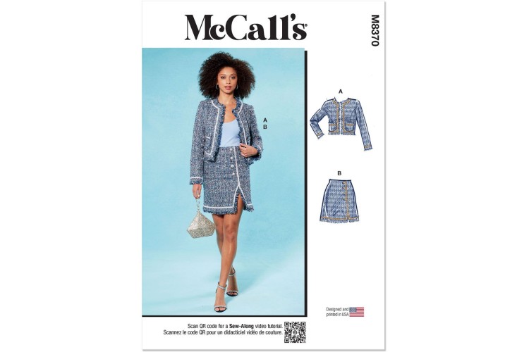 McCall's M8370 Misses' Jacket and Skirt