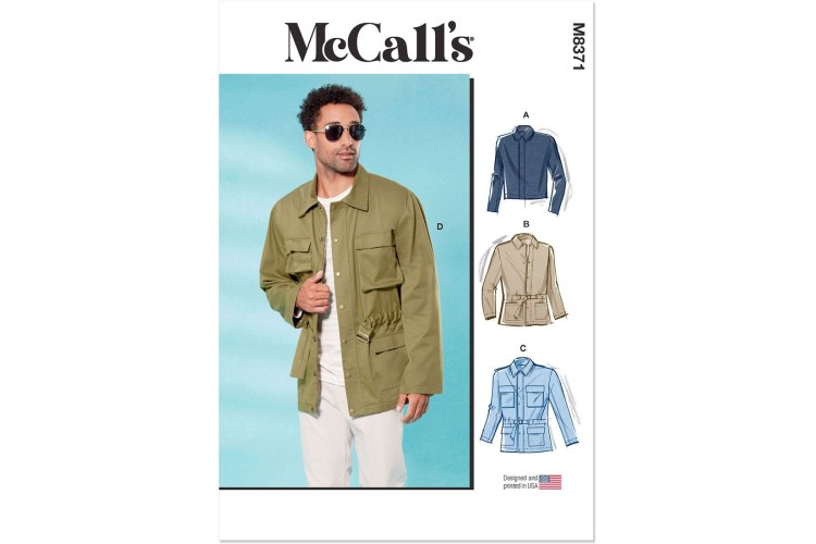 McCall's M8371 Men's Jacket in Two Lengths