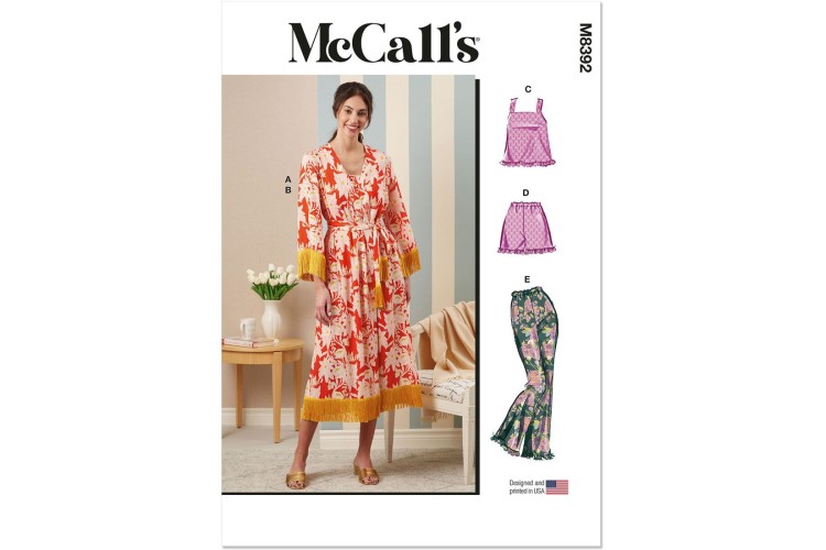 McCall's M8392 Misses' Sleepwear