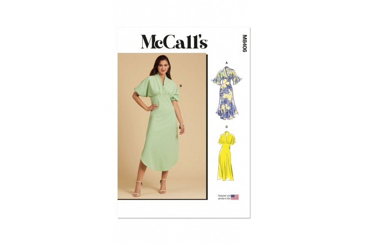 McCall's M8406 Misses' Dress