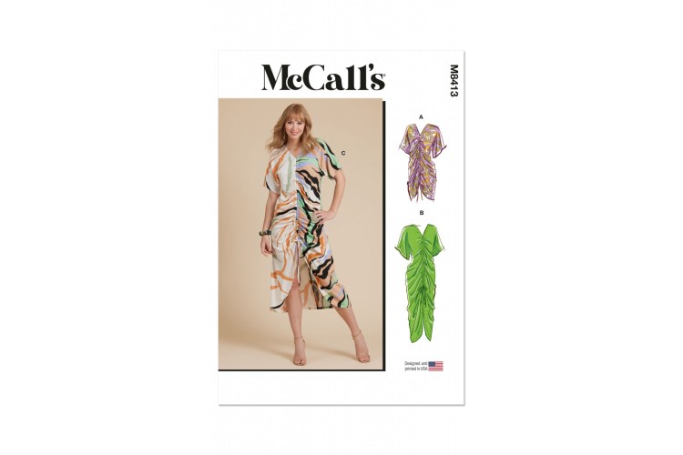 McCall's M8413 Misses' Caftan In Two Lengths